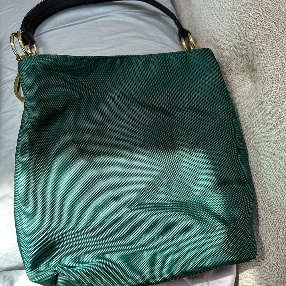 Emerald green purse